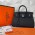 HERMES BİRKİN 30 CM HAKİKİ DERİ SİYAH GUMUS